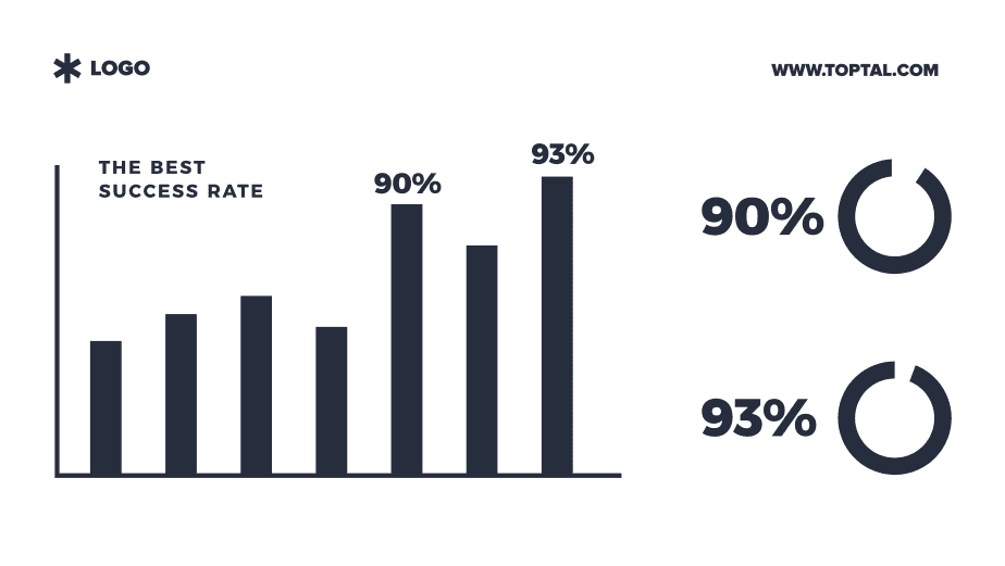 Brushed Alum Bar Graph Example Overlay PNG
