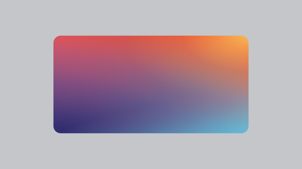 Sunset Gradient UI preview