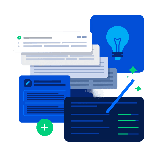 Resume builder illustration